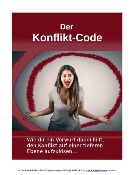 Christoph Marks - Der Konflikt-Code