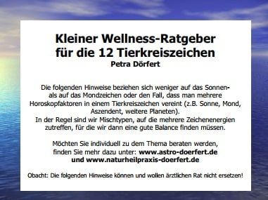 Petra Dörfert - Astro Wellness Guide