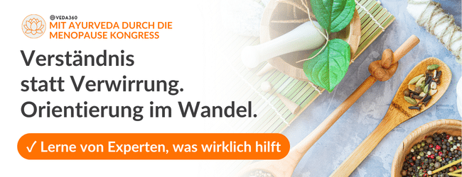 Mit Ayurveda durch die Menopause MailBanner